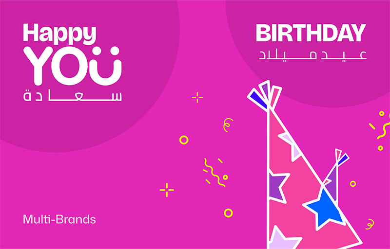 HappyYOU Birthday Card